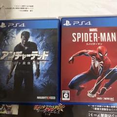 PS4 アンチャーテッドとスパイダーマンセット
