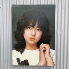 美品★希少★レア★中森明菜 なかもりあきな 木製 木版 パネル ポスター 激レア][希少品] 中森明菜 木製パネルポスター スローモーション
