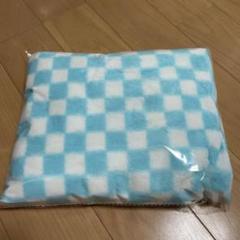 チェスグリット柄　水色　ファー生地　ぬいぐるみ　ぬい服　着ぐるみあんスタ