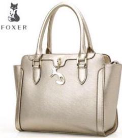 Foxer トートバッグ ブラック ゴールド Amazon.co.jp: FOXER トートバッグ 人気 レディース ショルダー