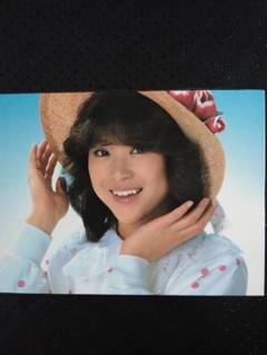 松田聖子カネボウポスターアルミフレームパネル両面A1