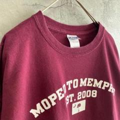 ギルダン 古着 アメリカ輸入 英文字 Tシャツ 半袖 両面プリント Lサイズ