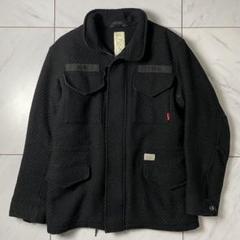 WTAPS M-65 ブラック WTAPS 'M-65 / JACKET .COTTON .TWIL'ライナー付き ミリタリー