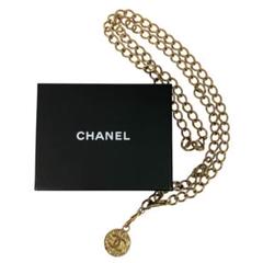 希少　シャネル　ベルトップ　ヴィンテージ品　CHANEL ◇希少◇ CHANEL シャネル ヴィンテージ チェーン ベルト ココ