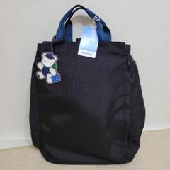 familiar 黒 ナイロン リュック 新品 ROOTOTE SN.ｾｵﾙｰﾐﾆ.ﾃﾞｲﾄﾘｯﾌﾟｰA BLACK(ブラック): HANEDA Shopping