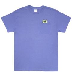 RIPNDIP Tシャツ M NERMSTAIN POCKET バイオレットのサムネイル