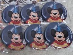 ディズニー 実写 缶バッジ ミートミッキー