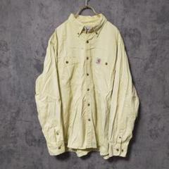 【古着】(L) カーハート carhartt 長袖シャツ ボタンダウン