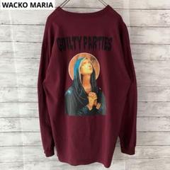 ワコマリア 長袖Tシャツ プレイングマリア ボルドー XLサイズ ワコマリア 長袖Tシャツ プレイングマリア ボルドー XLサイズ