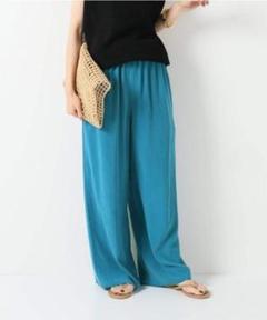 【新品・紙タグ付】Plageのキュプラリラックスパンツのサムネイル