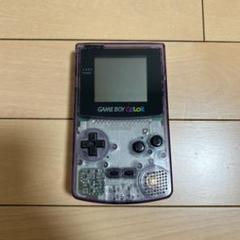 任天堂 ゲームボーイカラー クリアパープル ゲームボーイ本体