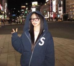 supreme Sロゴ ジップアップ フーデッド スウェットシャツ ネイビー　M 2025年最新】supreme s logo zip hooded sweatshirtの人気