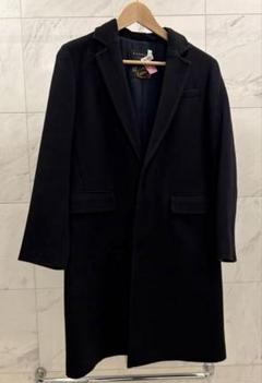 【美品訳あり】トゥモローランド MACPHEE チェスターコート ネイビー 34 カシミヤ チェスターコート PIACENZA | TOMORROWLAND