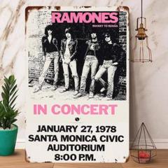 ミッシェル様専用] RAMONES1993年イタリアライブポスターラモーンズ