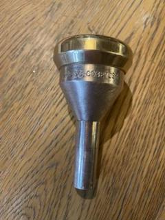 アトリエモモ　Tubaマウスピース　セルジオカロリーノモデル Brasslab.momo チューバマウスピース セルジオカロリーノモデル