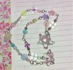 ハンドメイド ネックレス 星 y2k 平成レトロ フェアリーグランジ レトロ