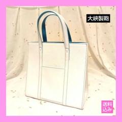 ち*る様 【大峡製鞄】 ハンドバッグ かばん 白 レザー カジュアル トート 金 CREEZAN】JETTER ホワイトレザー ソフトトート | 藤巻百貨店