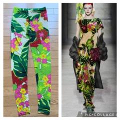 ドリスヴァンノッテン ボタニカル レギンス SS 2020 花柄 DRIES VAN NOTEN ドリスヴァンノッテン 20SS 花柄 ワンピース 38