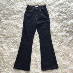 【極美品】 MOUSSY MVS FLARE フレア デニム 25 ♡ MOUSSY MVS BLACK FLARE 25インチ フレアデニム