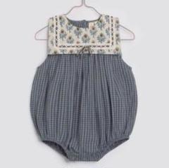 24SS Little Cotton Clothes ロンパース 12-18m