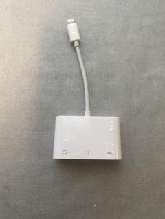 Lightning USBアダプター 2ポート