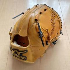 注目ショップ・ブランドのギフト ミズノプロ 旧ラベル オーダー 軟式 投手用 ピッチャー 中古品 送料無料! - グローブ