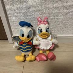 ディズニー　25周年　ドナルド　デイジー　ぬいぐるみ　ぬいぐるみバッジ　セット ディズニー 25周年 ドナルド デイジー ぬいぐるみ ぬいぐるみ