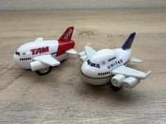 メルカリ便新品未使用プルバックエアプレーンウィズCA 3種3機