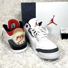 Air Jordan 3 RETRO SE-Tホワイト/グレー/レッド