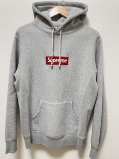【希少】2005AW Supreme ボックスロゴパーカー グレー
