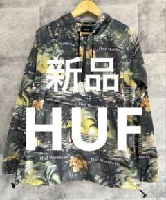 新品　タグ付　HUF アノラックジャケット トロピカル　ナイロンジャケットのサムネイル
