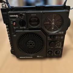 ラジオ・コンポ M4699 National Panasonic COUGAR No.7 JUNK National Panasonic Cougar NO.7 RF-877 FM/AM 3 Band