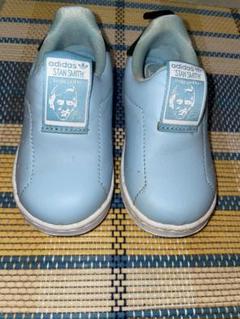 adidas Stan Smith 水色 キッズシューズ