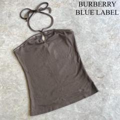 【希少・美品】BURBERRY BLUE LABEL ティアードキャミソール　黒 2025年最新】BURBERRY BLUE LABEL レディース キャミソールの