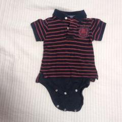 babyGap ストライプロンパース 80cm