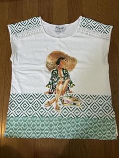 フランスの素敵なホワイトTシャツ