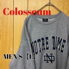 TS75【US輸入】Colosseum　スウェット【メンズL】グレー