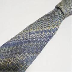 MISSONI ミッソーニ ネクタイ イタリア製 総柄 絹 シルク