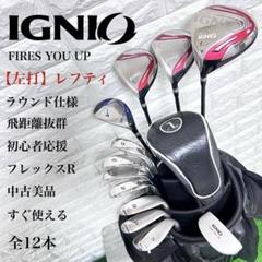 IGNIO イグニオ クラブセット 11本セット ゴルフ メンズ 左用