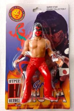 プロレスフィギュア　グレート・ムタ　希少品　SALE!! 未開封】グレート・ムタ 新日本プロレス フィギュア - メルカリ