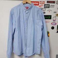 【XL】Supreme 20ss oxford shirt 長袖シャツ ブルー XL】Supreme 20ss oxford shirt 長袖シャツ ブルー - メルカリ