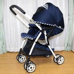 美品SMART ANGELデ・ヨーネレジェ両対面ベビーカー◆ハイシート◆1カ月～
