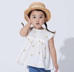 完売品✴︎petit matin フリル　さくらんぼ　トップス 2枚セット