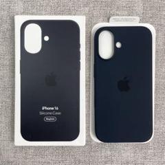 「新品未使用」iPhone 16 シリコンケース MagSafe ブラック