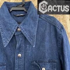 CACTUS カクタス ヴィンテージ デニムシャツ ジャケット レディース S