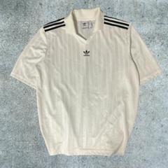 【韓国限定】adidas 襟付きゴーリートップ ゲームシャツ whiteのサムネイル