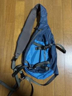 old patagonia パタゴニア　ブルーメッセンジャーバッグ　古着　y2k old patagonia パタゴニア ブルーメッセンジャーバッグ 古着 y2k