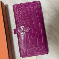 エルメス HERMES ベアンスフレ クロコダイル アリゲータのサムネイル