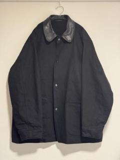 comoli 24aw デニムレザー ワークジャケット size 2 タグ有り comoli 24aw デニム レザー ワークジャケット size 2（絶品