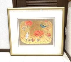 堀文子 作 「赤い花を尋ねて」 版画 m35443628994_1.jpg?1726852157